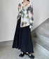 Inkflow Draped Blouse